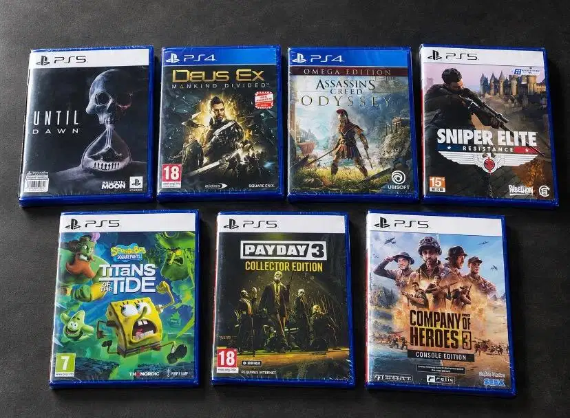 BD KASET PS5 DAN PS4 ORIGINAL AND NEW