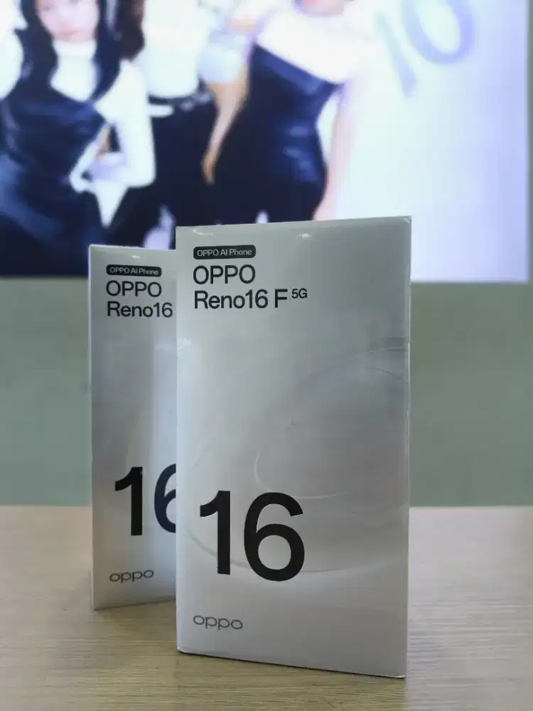 OPPO RENO 16F 5G 8/256GB NEW GARANSI RESMI