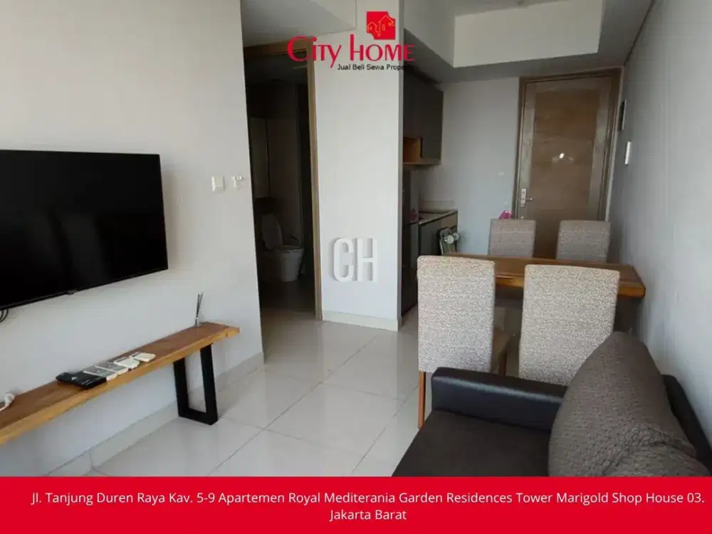 Disewakan Apartemen Furnished 3 BR di Taman Anggrek Residences