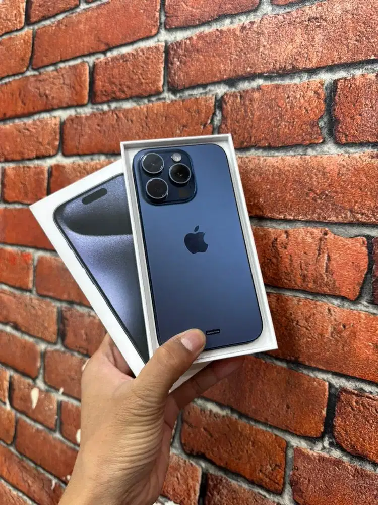 iphone 15 pro 256 blue ibox second