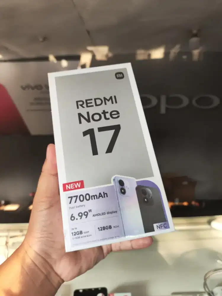 REDMI NOTE 17 4G 12/256GB NEW GARANSI RESMI