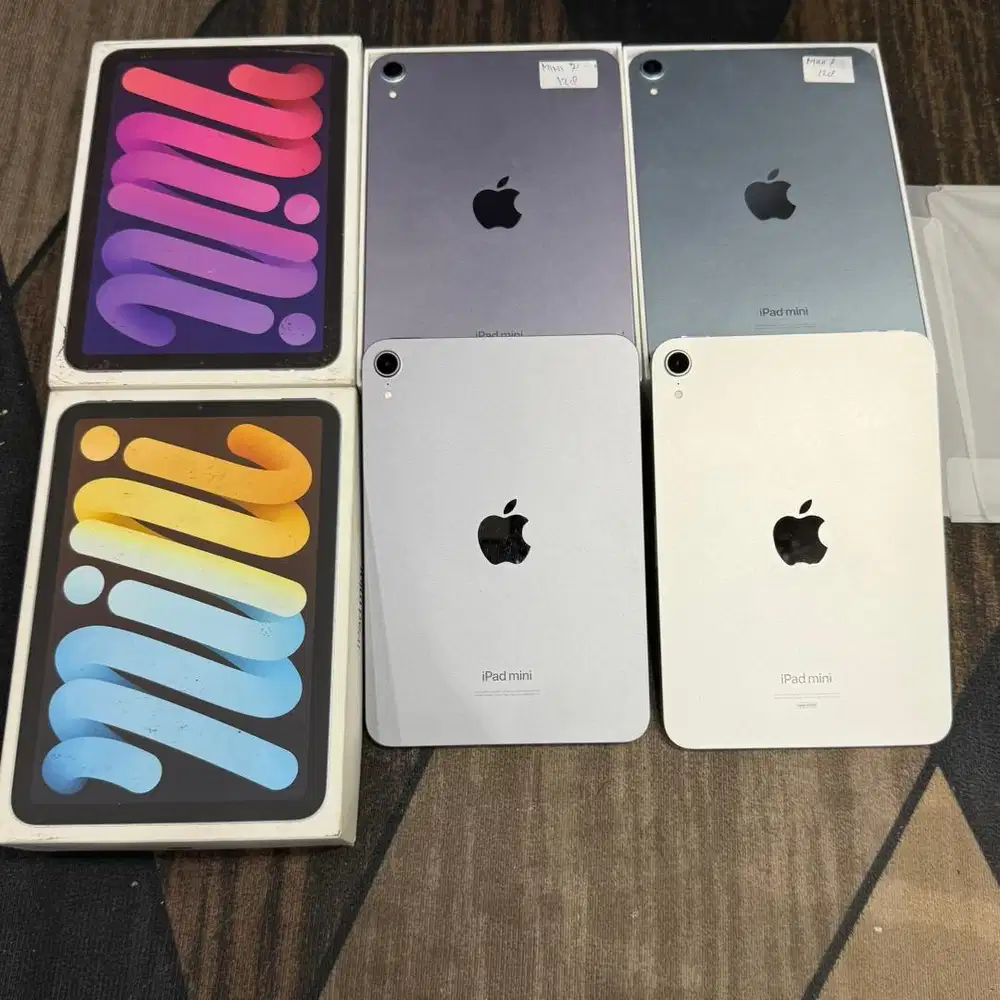 ipad mini 7 128gb wifi mulus fullset original no minus bergaransi