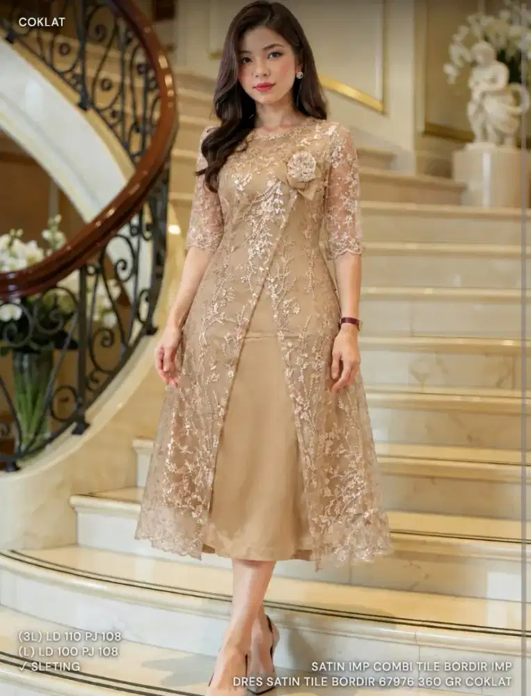 DRES SATIN TILE BORDIR 67976