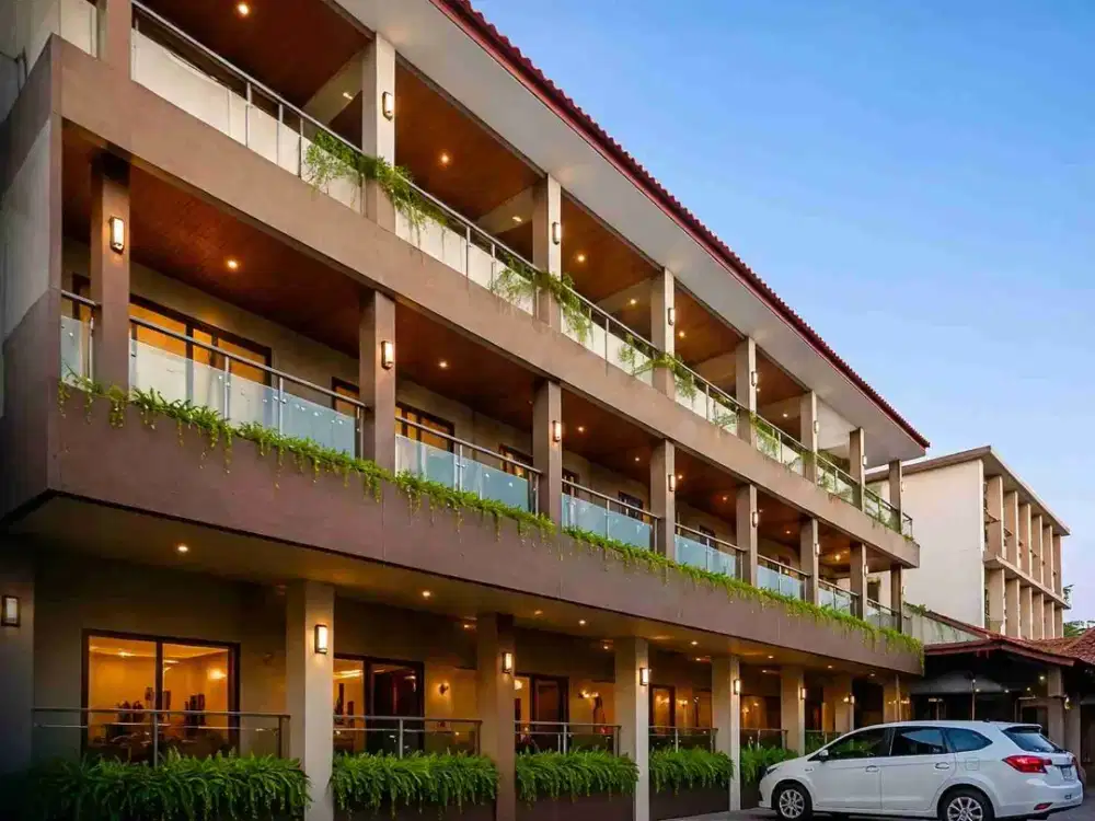 Sewakan gedung 1000 m2 , 50 room di Legian kuta Bali