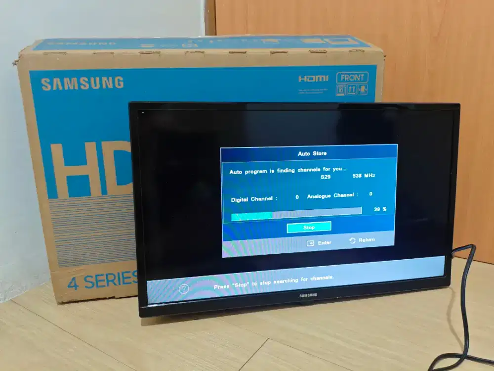 TV Samsung LED 24 Inch Digital Bekas Second UA24T4003AK