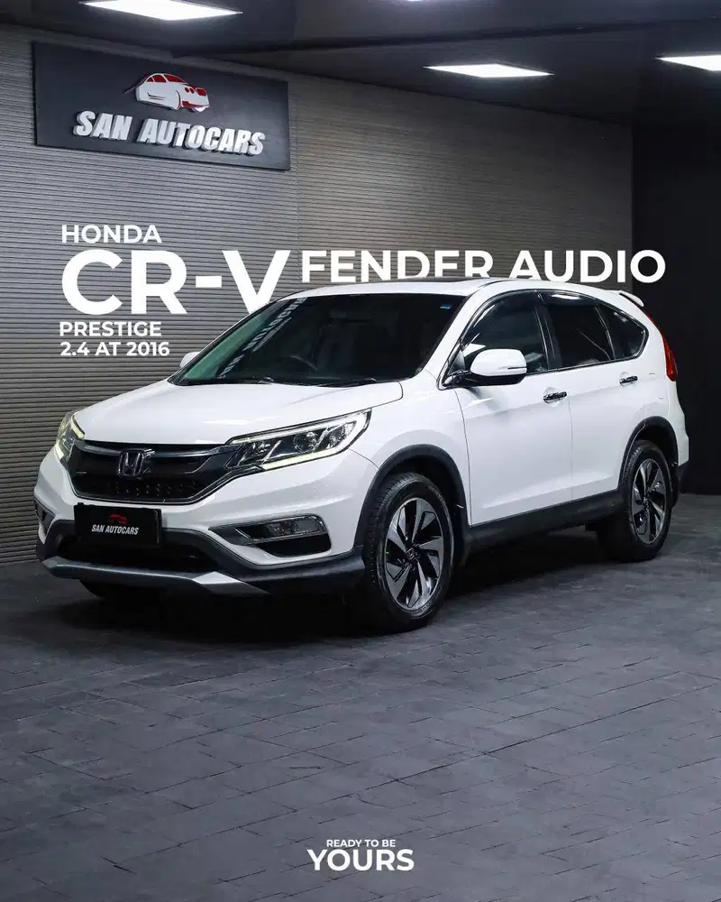 ( DP 15JT ) CRV PRESTIGE 2.4 FENDER AUDIO AT 2016