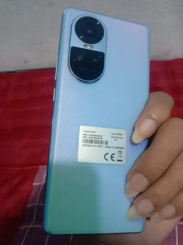 jual hp oppo reno 10 5G full set no minus