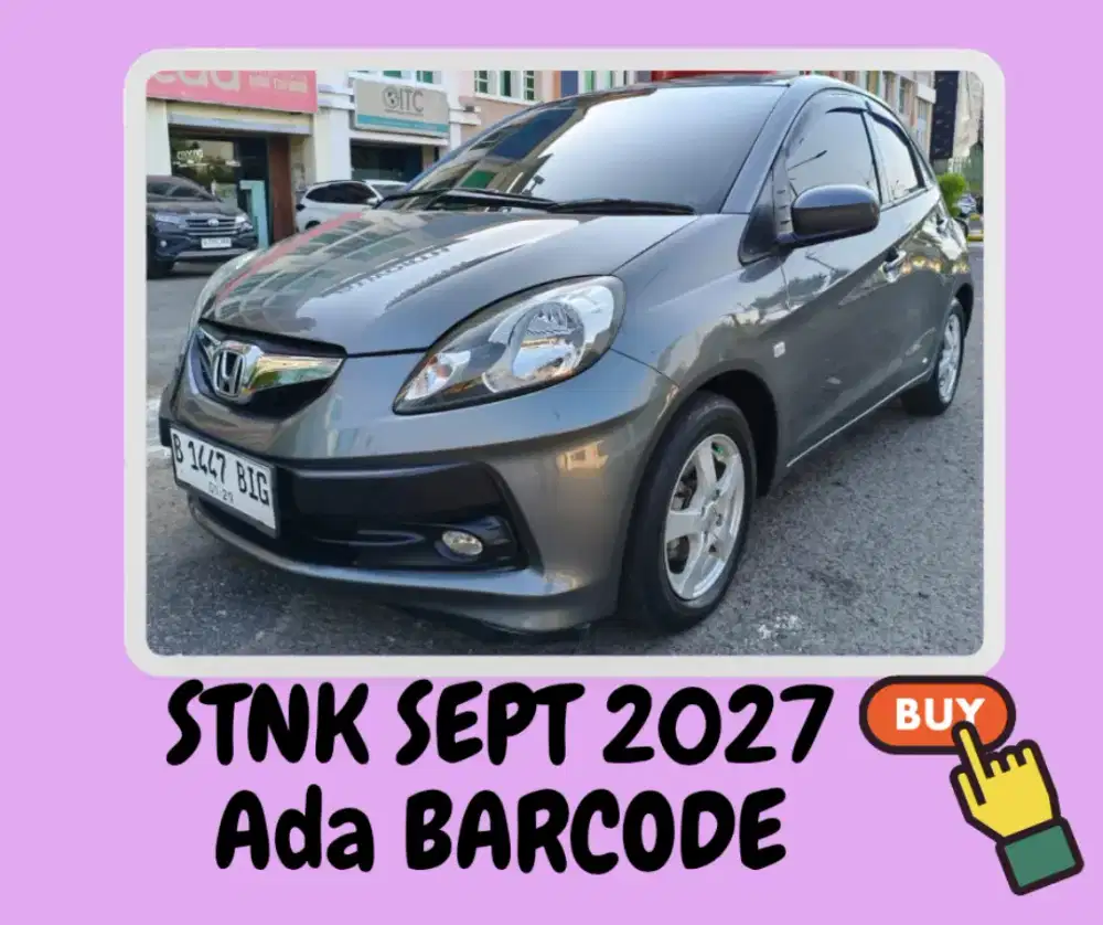 Brio 1.2 E AT 2014 TDP15jt Honda Brio E CVT Matic Automatic