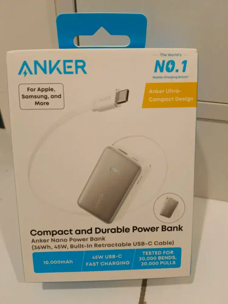 Power Bank ANKER NANO 10K 45W