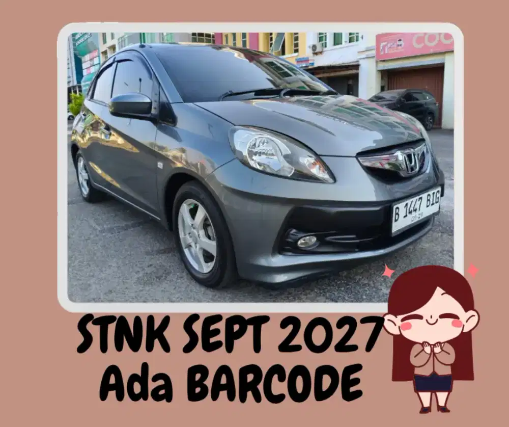 Brio 1.2 E AT 2014 TDP15jt Honda Brio E CVT Matic Automatic