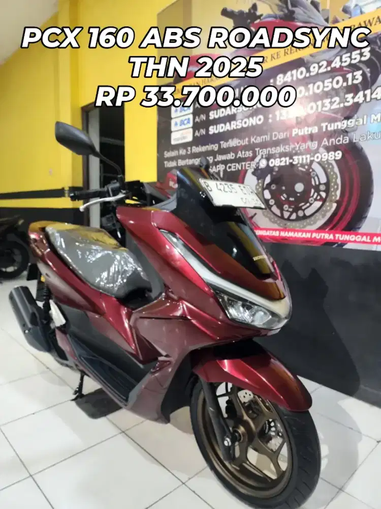 HONDA PCX 160 ABS ROADSYNC THN 2025