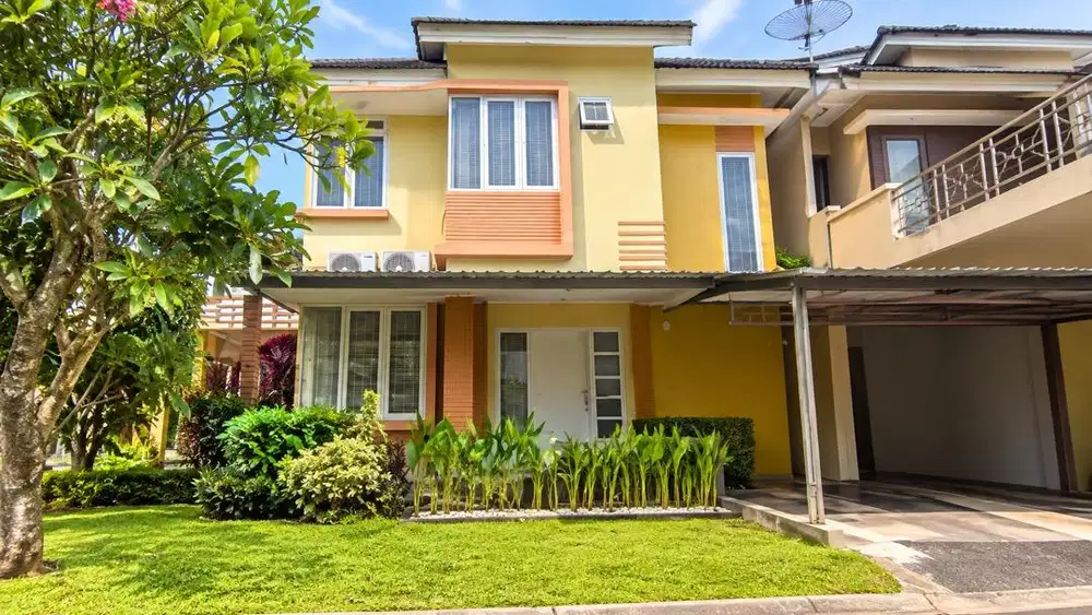 Dijual Rumah Siap Huni Dalam Cluster Di Nusa Loka Bsd City
