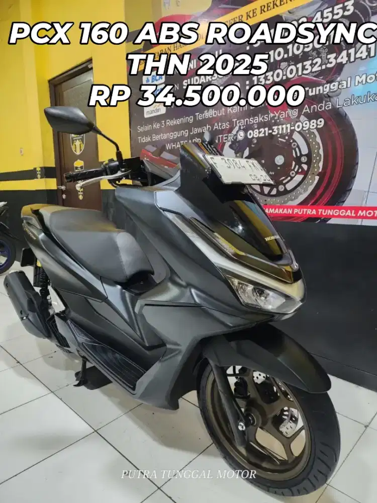 HONDA PCX 160 ABS ROADSYNC THN 2025