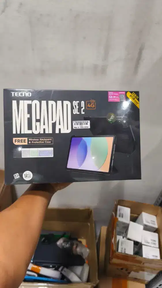 TECNO MEGAPAD SE 2 4/128GB | ATLANTIS DAHSYAT