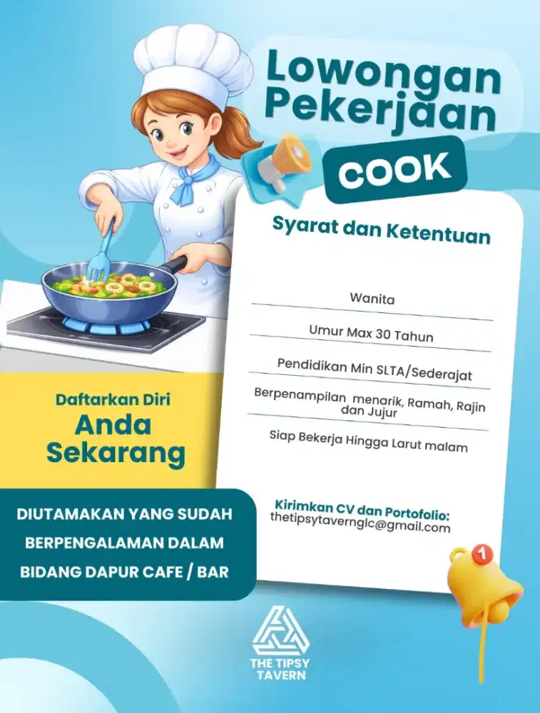 COOK BERPENGALAMAN DI CAFE