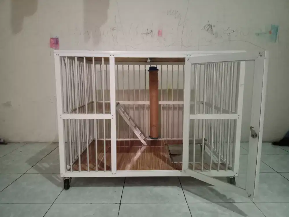 Kandang kucing stainless