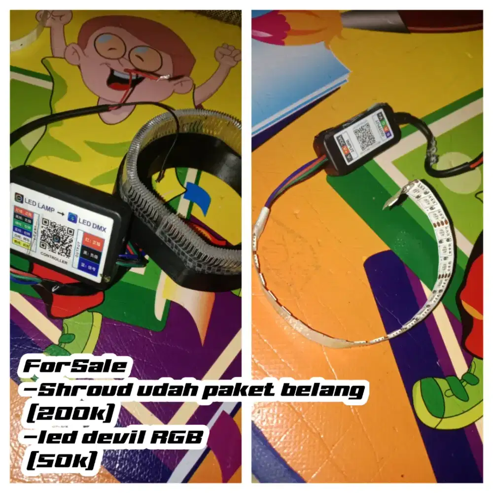 Shroud RGB mode belang 2,5 inch