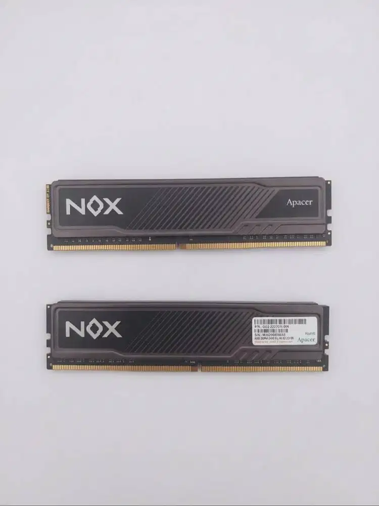RAM Apacer NOX DDR4 16GB (2x8GB) 3600MHz PC28800 Bekas