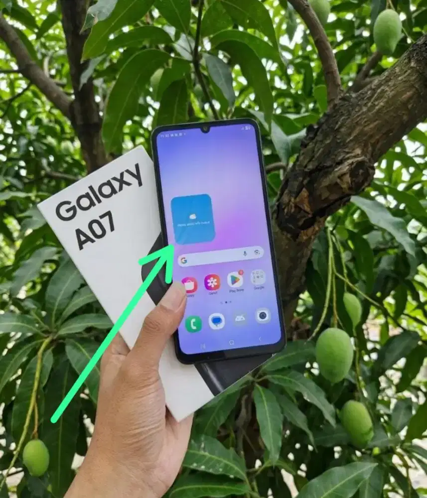 Samsung A07 6/128 Sein Mulus Resmi ( crack tipiss 1 helai )