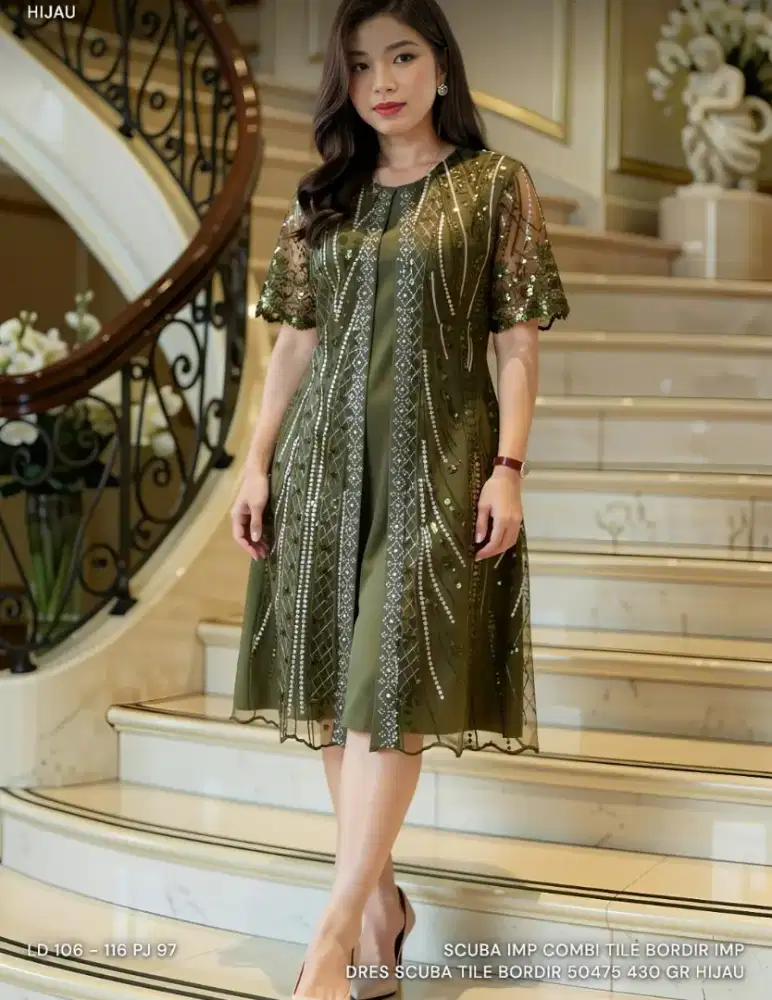 DRES SCUBA TILE BORDIR 50475