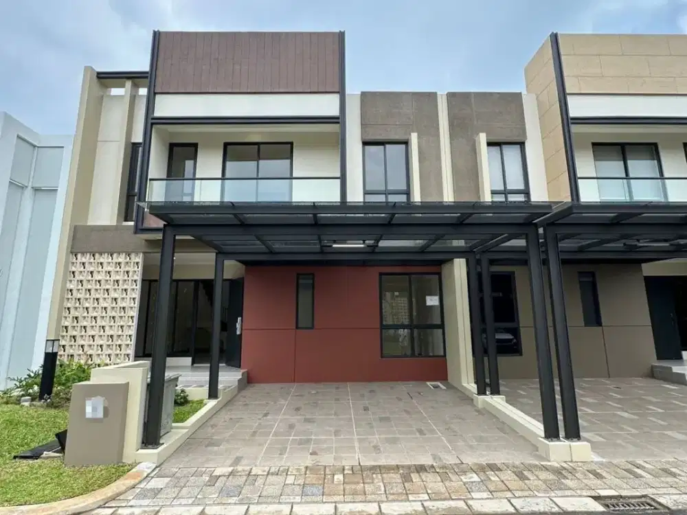 Rumah Disewakan Cluster Carson Scientia Gading Serpong, 4+1 Kamar, Kitchen Set Premium