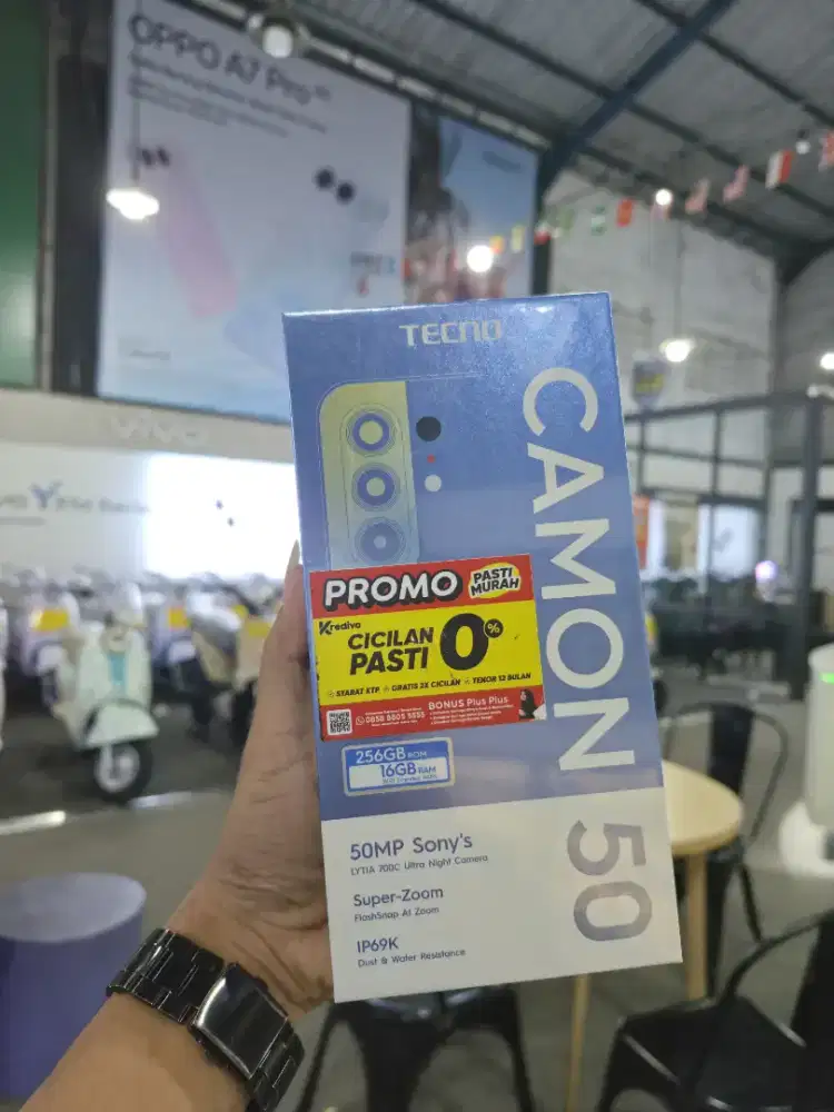 Ready hp Tecno comon 50 spek mewah