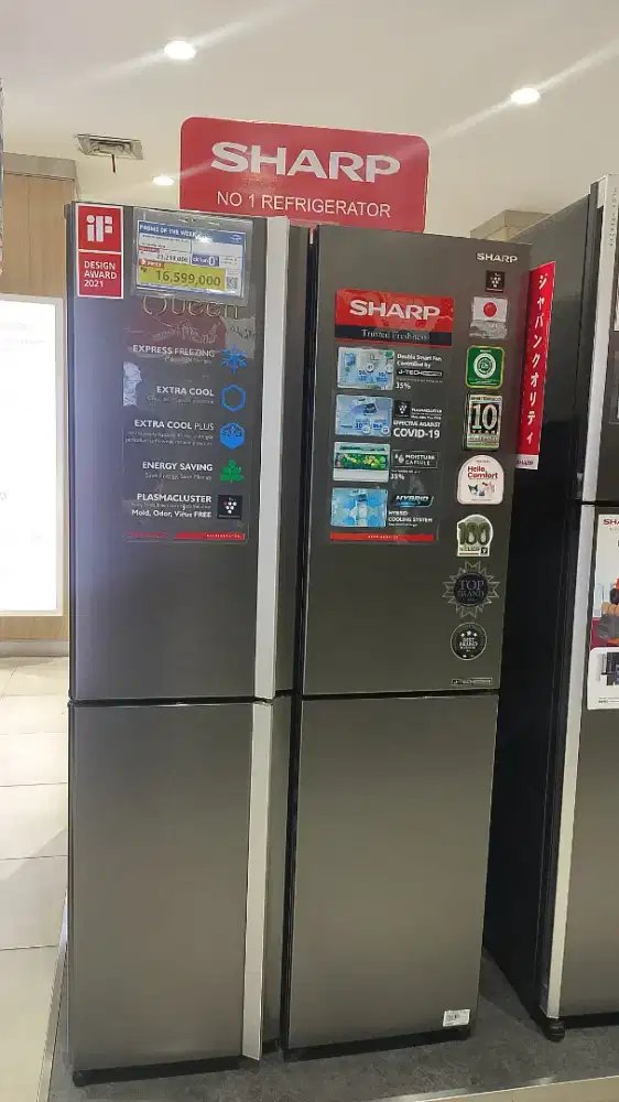 KULKAS SHARP 4 PINTU