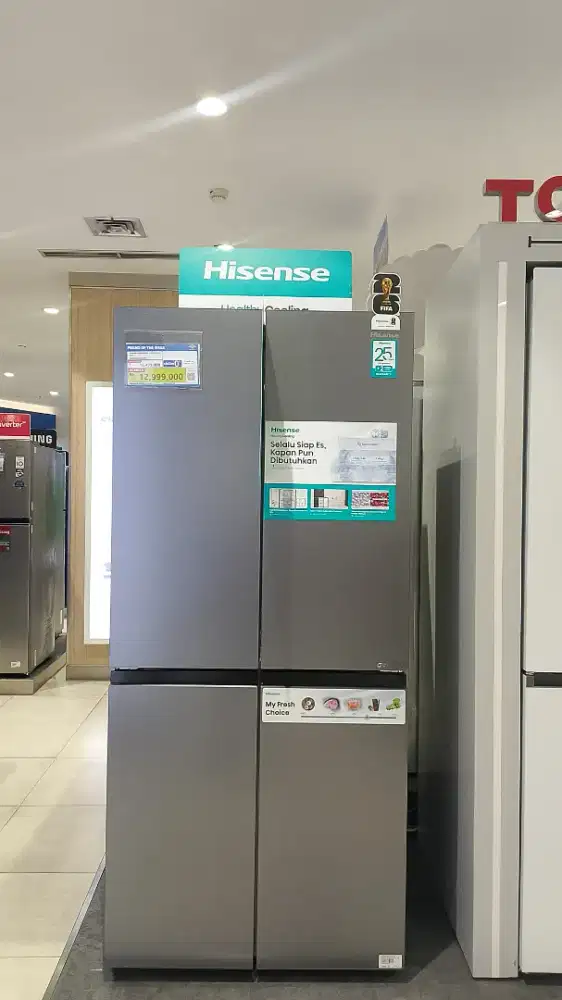 KULKAS HISENSE 4 PINTU