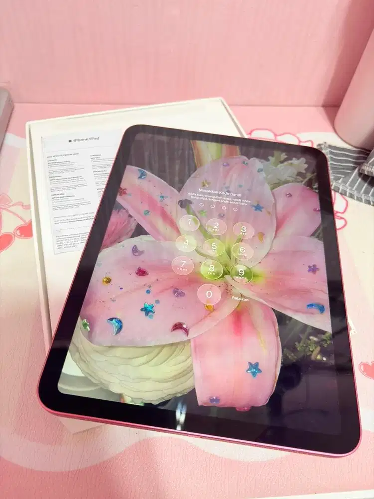 Ipad gen 11  pink 128gb garansi ibox