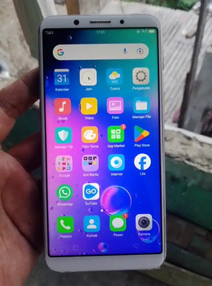 Oppo A83 4G 2/16 layar 5.7 inchi mulus tt/barter