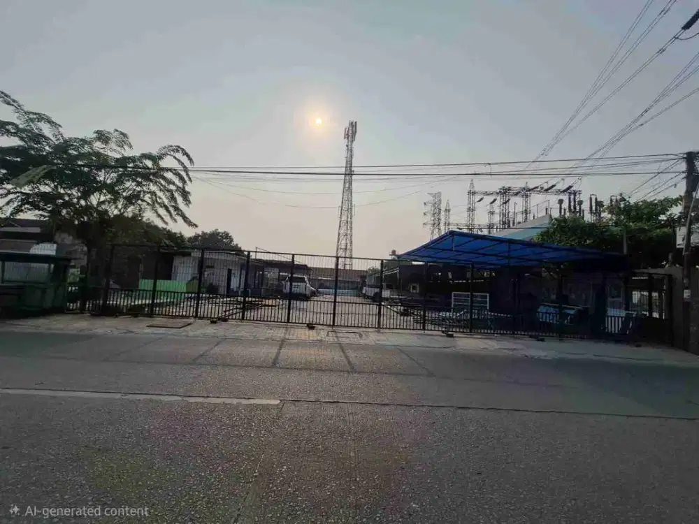 Disewakan lahan komersil ex bengkel mobil di Cikunir, Jakamulya, Bekasi Selatan