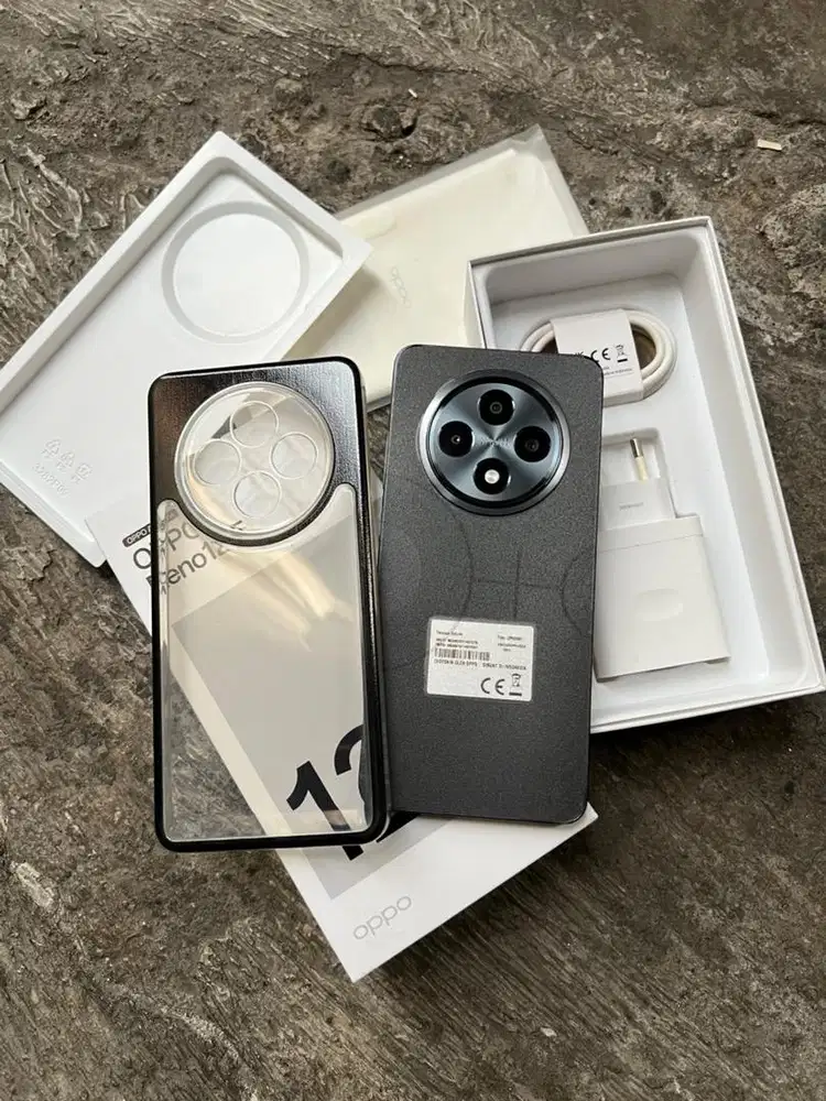 Oppo reno 12F ram 8+8/256 fulset ori
