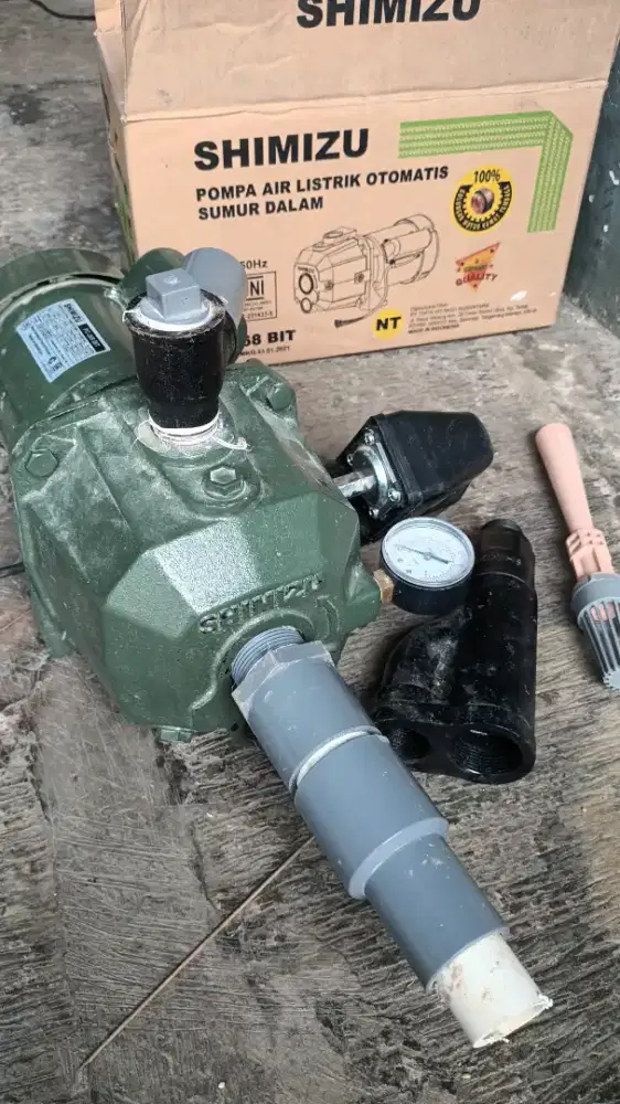 Jet pump/mesin pompa air Shimizu PC268bit