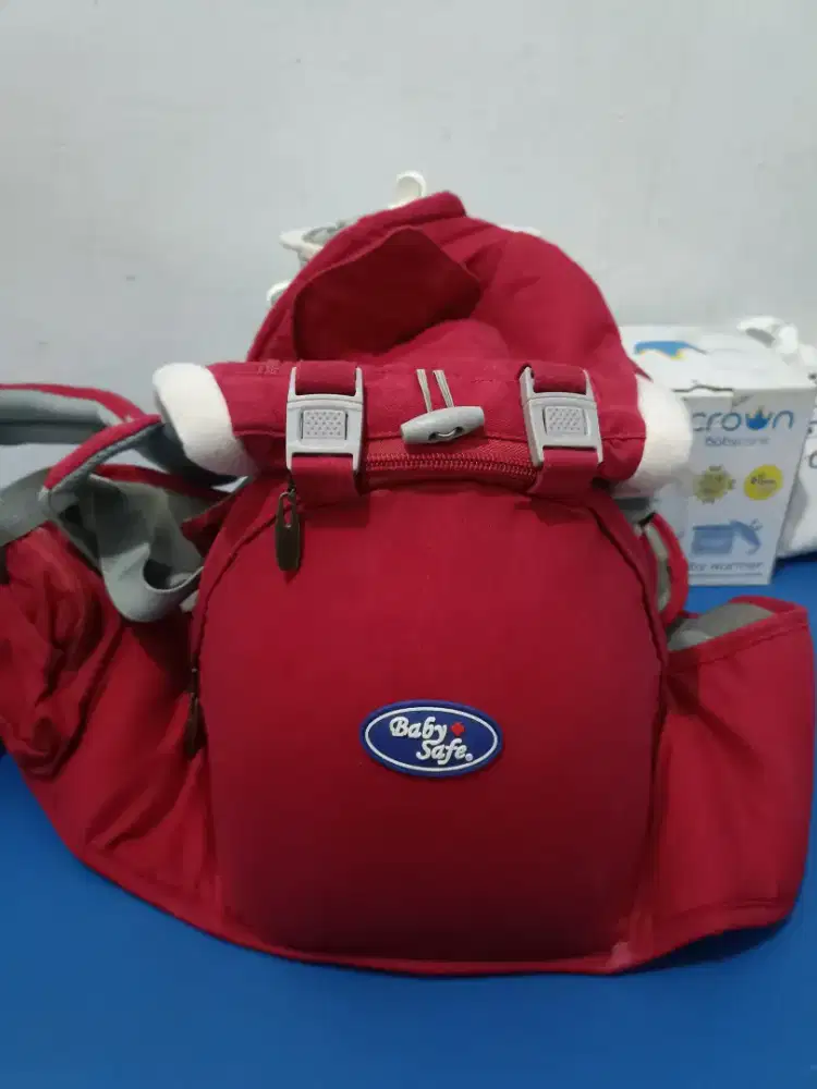 Dijual Hipseat baby merk Baby Safe warna merah