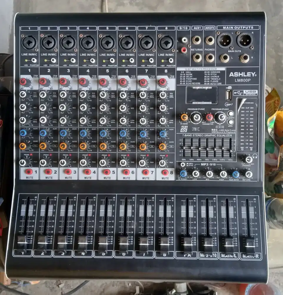 POWER MIXER ASHLEY LM800P