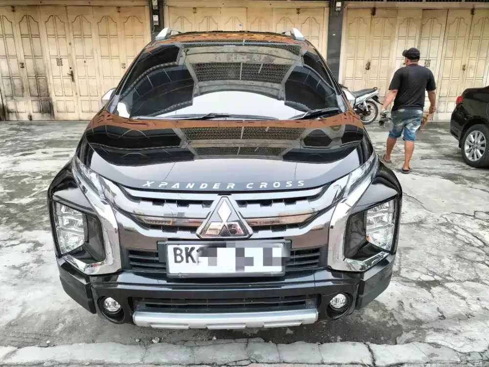 Odo 30rban‼️Mitsubishi Xpander Cross Plus AT Matic Hitam 2021 2022