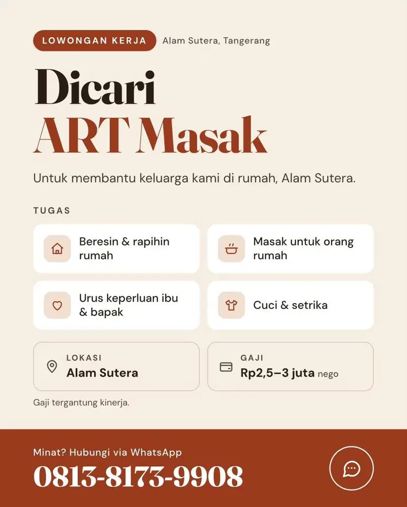 ART MASAK & BEBERES