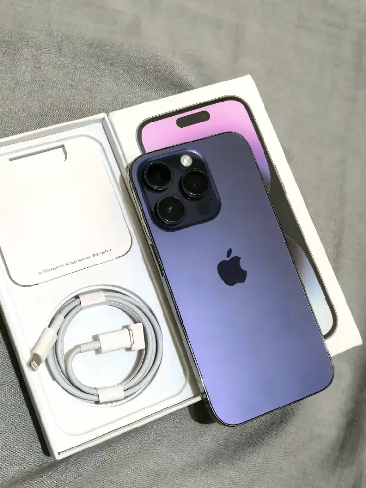 Iphone 14 Pro 128gb beacukai setara ibox sinyal aman
