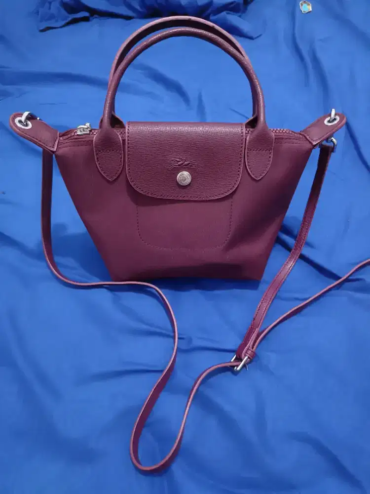 Dijual Tas L*ng Champ Size xs warna merah maroon