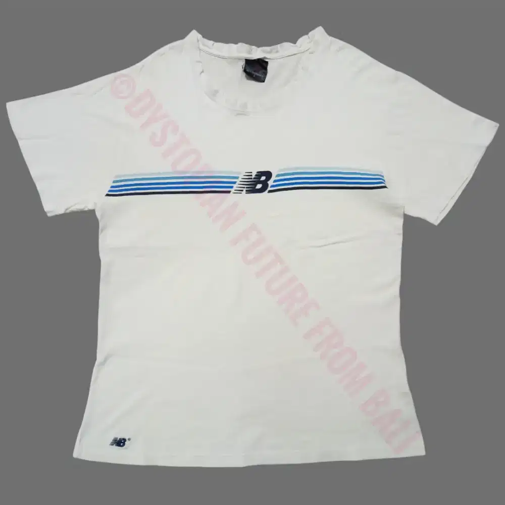 Rare Vintage T-shirt New Balance - Stripe Lines