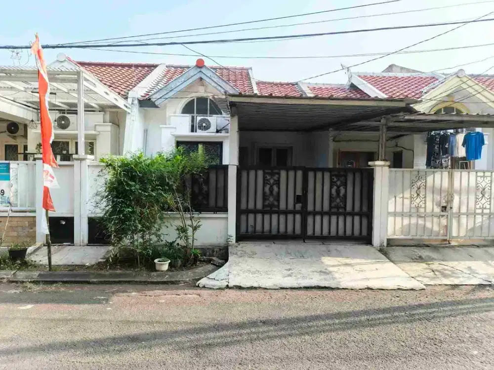 Rumah Adem Hadap Selatan! Disewakan di Cluster Taman Sari, Bekasi