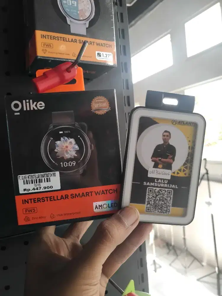 OLIKE INTERSELLAR SMARTWATCH FW3|ATLANTIS DAHSYAT