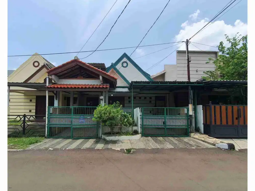 Dijual Rumah Siap Huni Taman Yasmin Sektor 6 Bogor Lt 162 M2 SHM