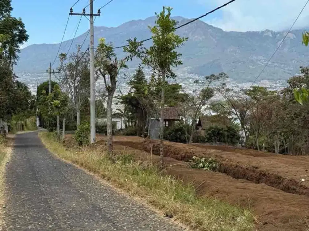 tanah kebun murah kota batu view pegunungan