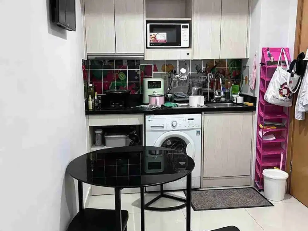 di sewakan apartemen the mansion Kemayoran tipe 1 bedroom furnish