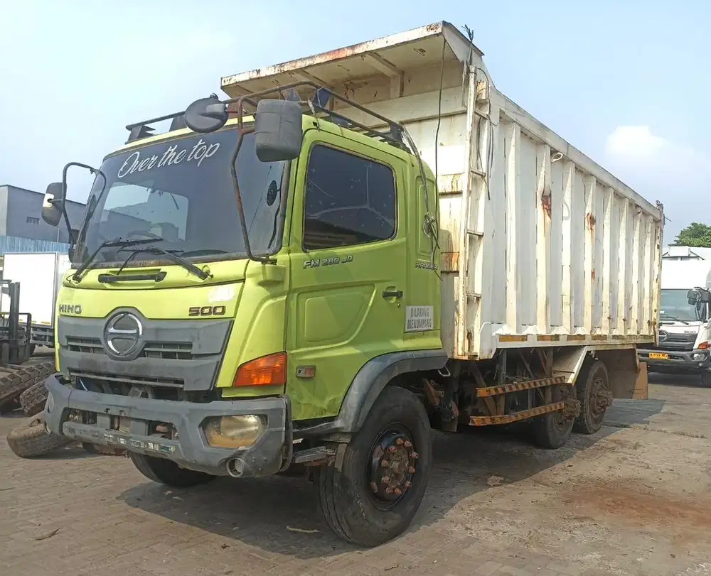 Hino tronton 6x4 FM 280 JD Dumptruck 2022 dump truck truk dumptruk