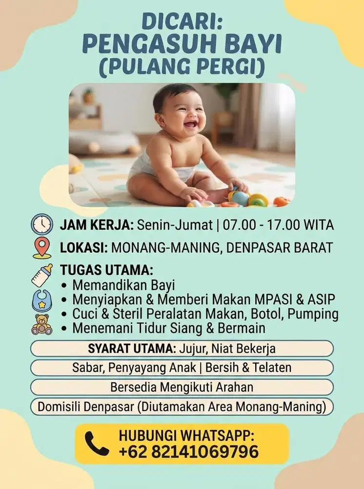 Pengasuh bayi (ART momong)