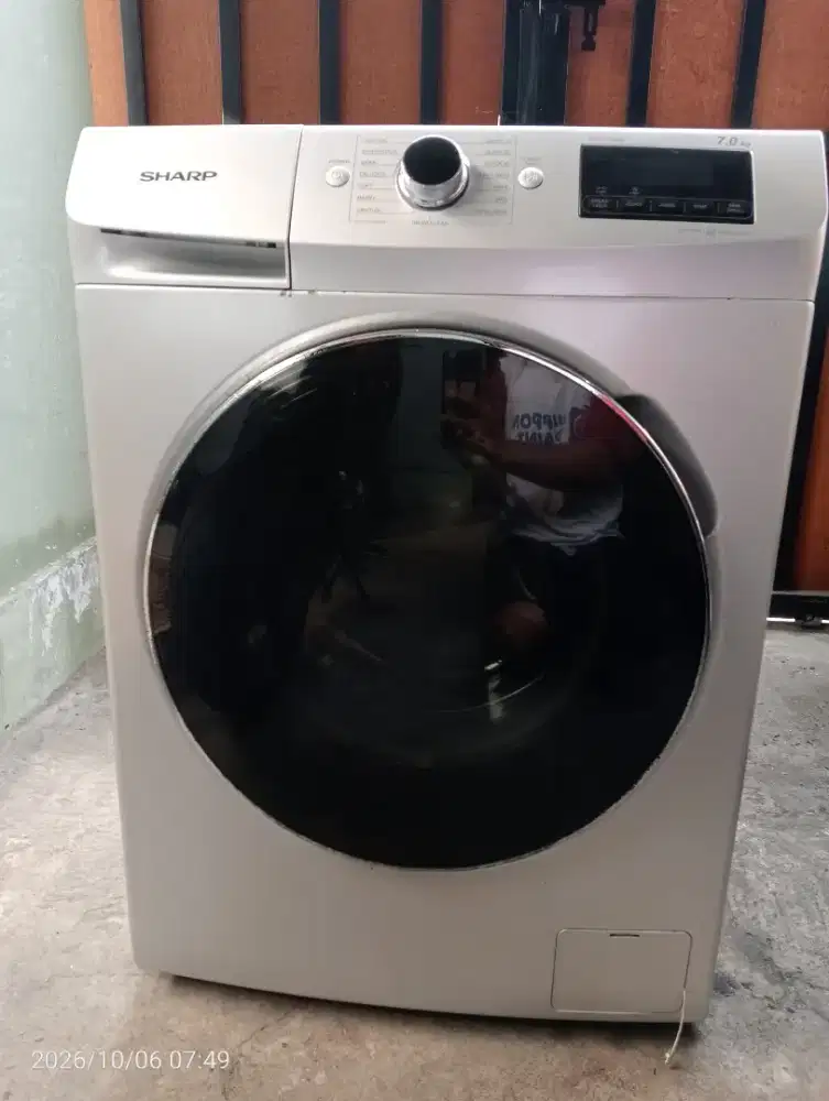 Mesin Cuci Sharp ES-FL1073W Front Loading 7kg