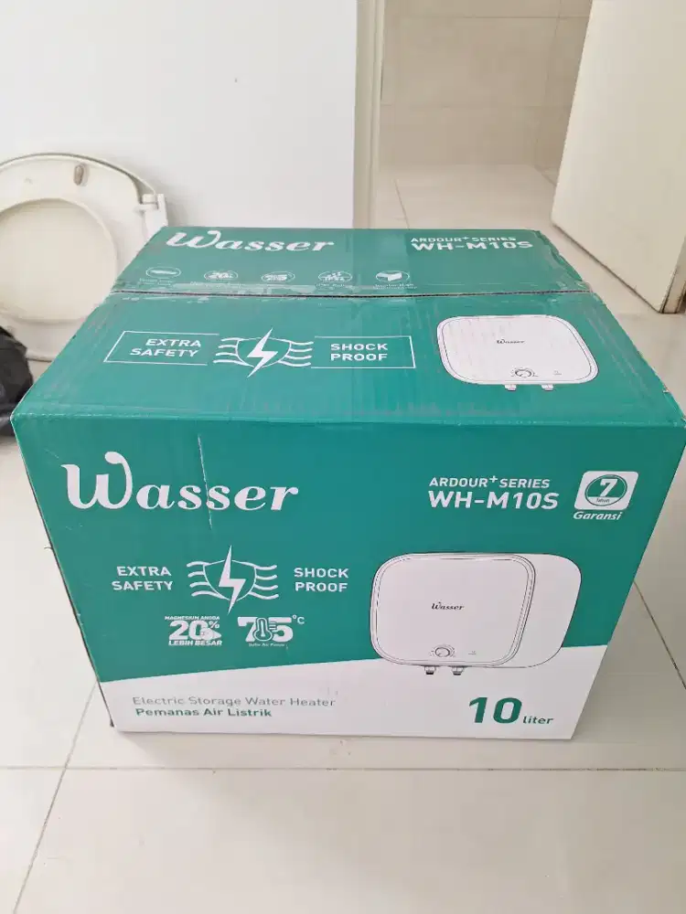 Water heather wasser tipe terbaru WH-M10S KAPASITAS 10 LITER 200 WATT