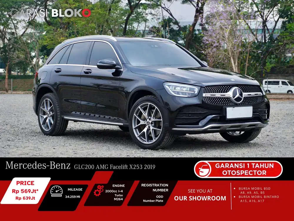 Mercedes Benz GLC200 AMG Facelift X253 2019 / 2020